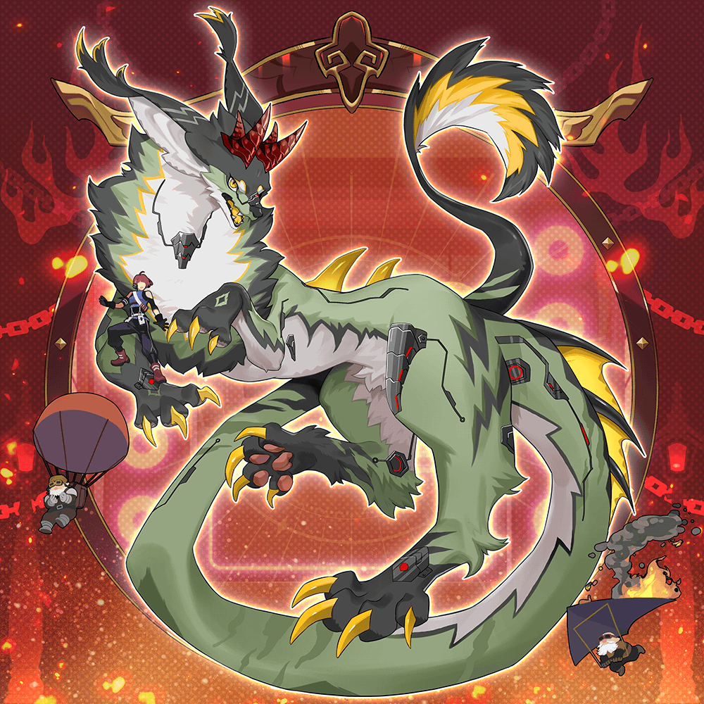 DigiDaigaku Giant Dragons #7766